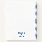 Carnet de graphique en spirale pour les notes ou l (Dos)
