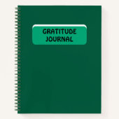 Carnet de gratitude spirale (Devant)