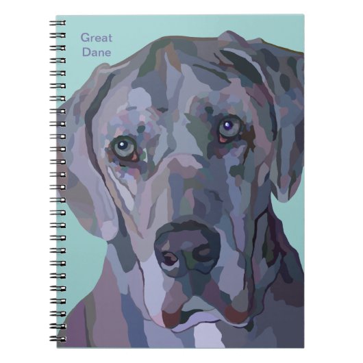 Carnet de great dane (Devant)