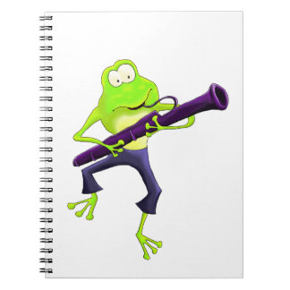 Carnet de grenouille de basson