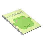 Carnet de grenouille Kawaii (Côté Droit)