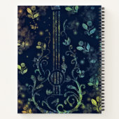 Carnet de guitare florale (Dos)