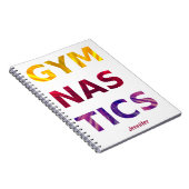 Carnet de gymnastique (Côté Droit)