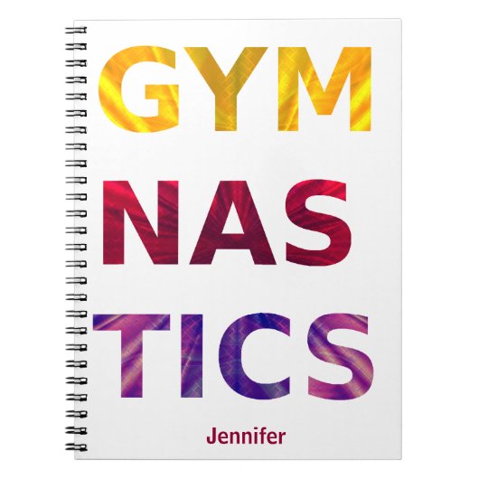 Carnet de gymnastique (Devant)
