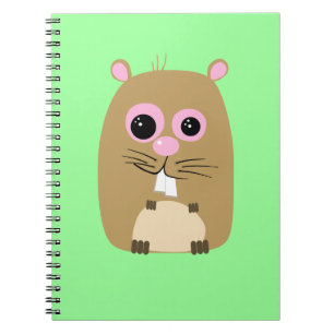 Carnet de hamster de bande dessinée