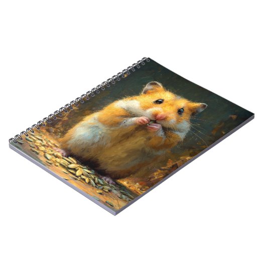 Carnet de hamster doux (Côté gauche)