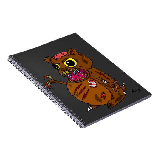 Carnet de Hamster Zombie (Côté Droit)