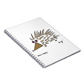 Carnet de hérisson Abstrait (Côté Droit)