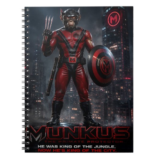 carnet de héros munkus/munkus retour à l'école (Devant)
