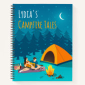 Carnet de Histoires de Feu de Camp Personnalisé | (Devant)