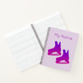 Carnet de hockey sur glace (pour les filles) (Intérieur)