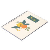 Carnet de jardin de Citrus (Côté gauche)