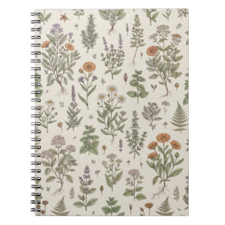 Carnet de jardin d'herbes et de fleurs sauvages vi