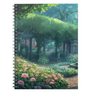 Carnet de jardin enchanté