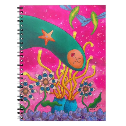 Carnet de jardin fantastique (Devant)