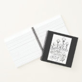 Carnet de jardin fleuri inspiré de la Grèce de Myc (Intérieur)