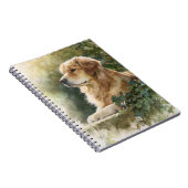 Carnet de jardin Golden Retriever (Côté Droit)