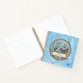 Carnet de jardin pour pollinisateurs bleus Journal (Intérieur)