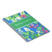 Carnet de jardinage Personnalisable rose, blanc (Côté Droit)
