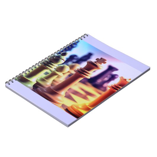 Carnet de jeu d'échecs (Côté gauche)