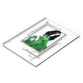 Carnet de jeune mariée d'art déco (Côté gauche)