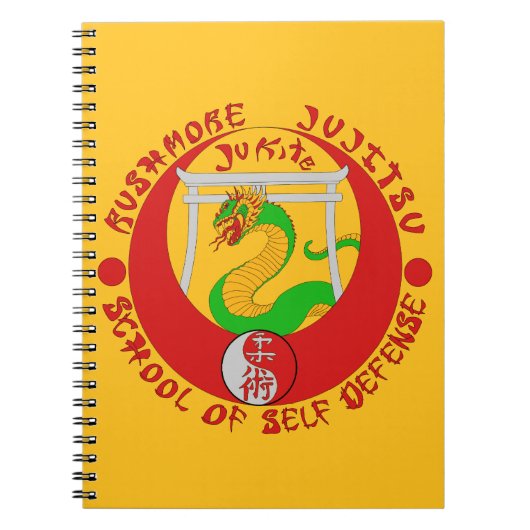 Carnet de jiu-jitsu de Rushmore Jukite (Devant)