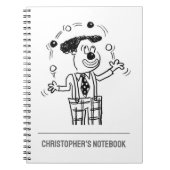 Carnet de jongleur ou d'animateur (Devant)