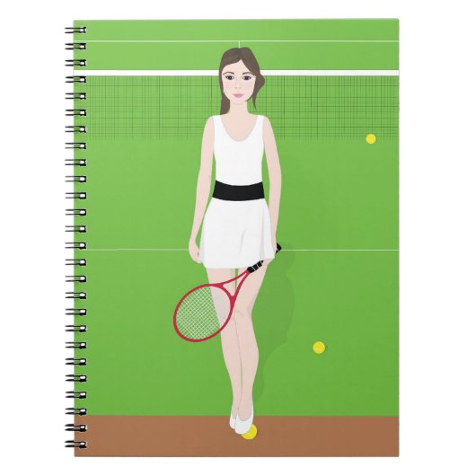 Carnet de joueur de tennis (Devant)