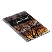 Carnet de journal - Arbre du coucher du soleil (Côté Droit)
