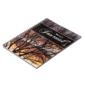 Carnet de journal - Arbre du coucher du soleil (Côté gauche)