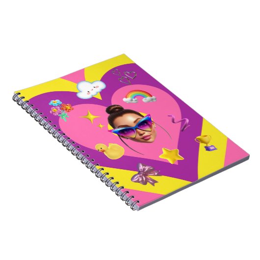 Carnet de journal coloré (Côté Droit)