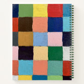 Carnet de journal dans Funky Carré Design (Dos)