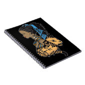 Carnet de journal de bande dessinée de fille (Côté Droit)