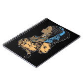 Carnet de journal de bande dessinée de fille (Côté gauche)