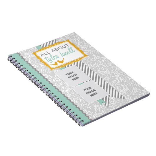 Carnet de journal de bébé (Côté Droit)