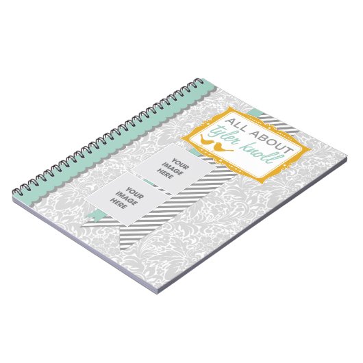 Carnet de journal de bébé (Côté gauche)