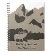 Carnet de journal de chasse (Devant)