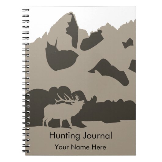 Carnet de journal de chasse (Devant)