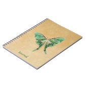 Carnet de journal de jardin de mite de Luna (Côté gauche)