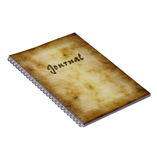 Carnet de journal de parchemin d'Anitque (Côté Droit)