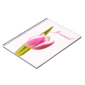 Carnet de journal de Tulip rose (Côté gauche)