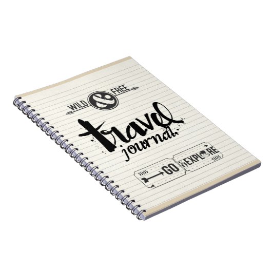 Carnet de journal de voyage (Côté Droit)