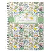 Carnet de journal du jardin de l'apothicaire de (Devant)