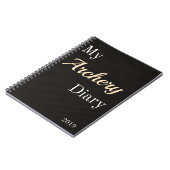 Carnet de journal intime de tir à l'arc (Côté gauche)