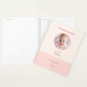 carnet de journal parental personnalisé (Devant avec enveloppe)