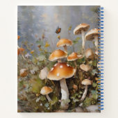 Carnet de journal personnalisé de la fée de champi (Dos)