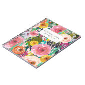 Carnet de journal personnalisé par peinture (Côté gauche)