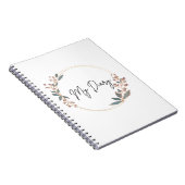 Carnet de journal personnel (Côté Droit)