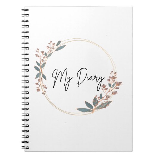 Carnet de journal personnel (Devant)