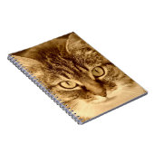 Carnet de journal rayé par spirale d'amoureux de (Côté Droit)